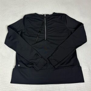 lululemon athletica Midnight Black Long Sleeve Tee